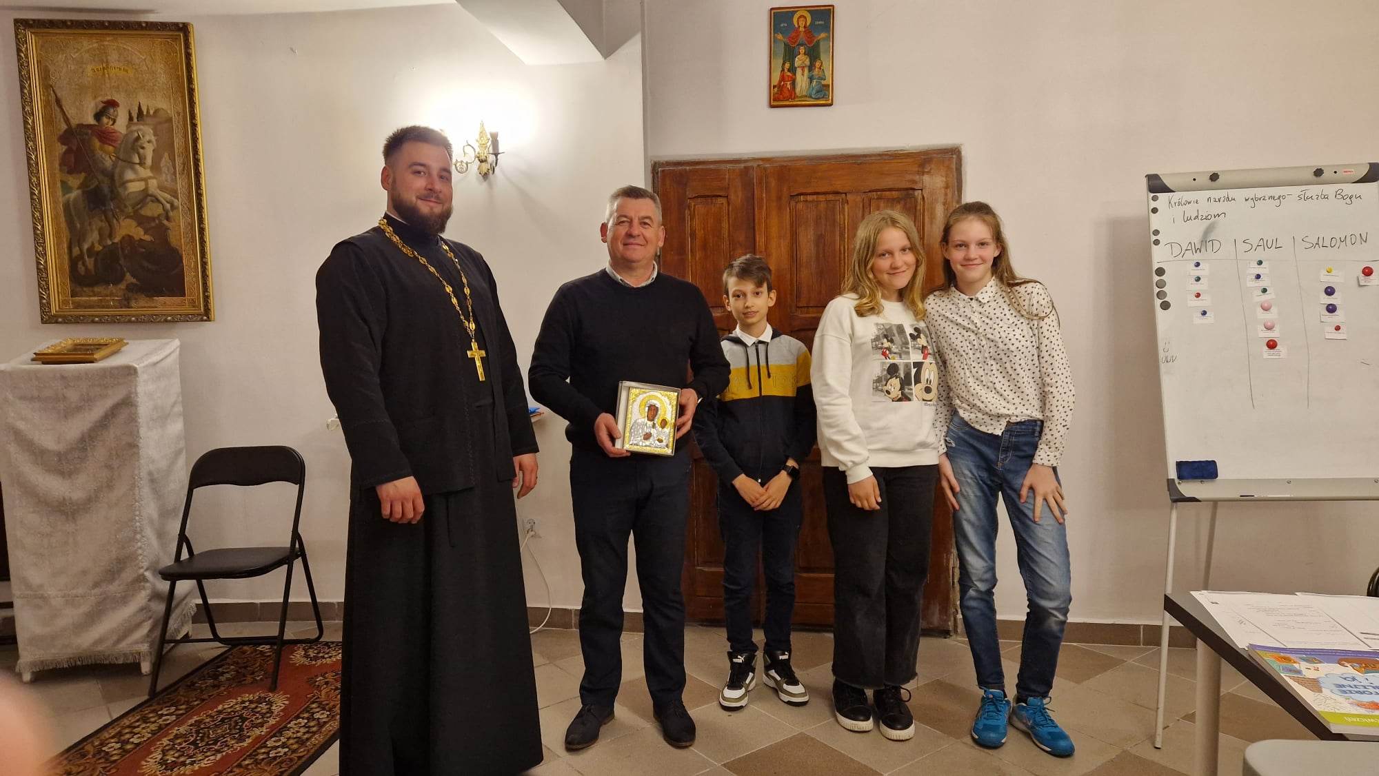 Wizytacja dyrekcji w Punkcie Katechetycznym