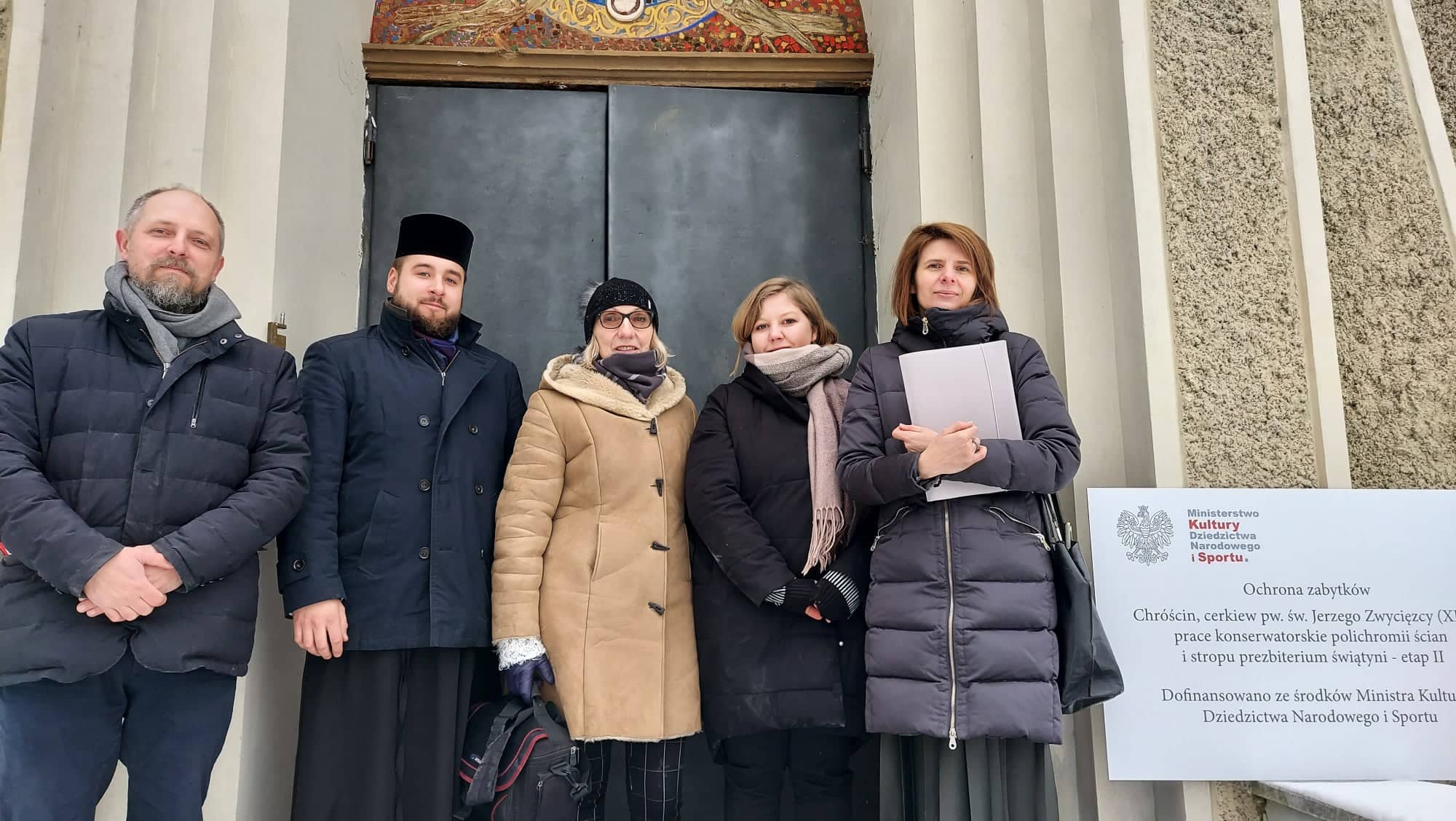 Odbiór prac konserwatorskich w Chróścinie