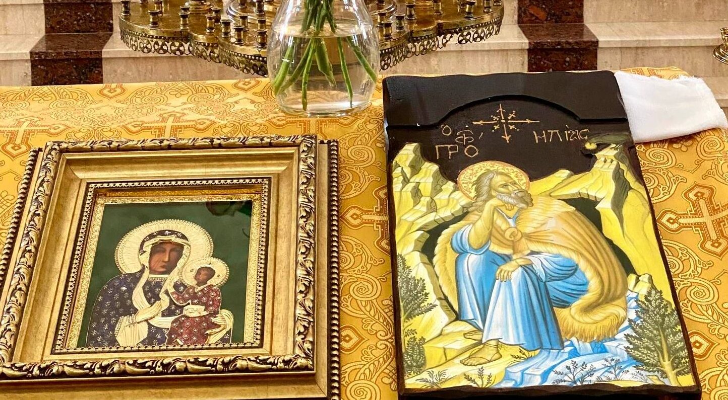Świętego proroka Eliasza i moleben