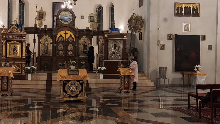 Sprzątanie naszej cerkwi