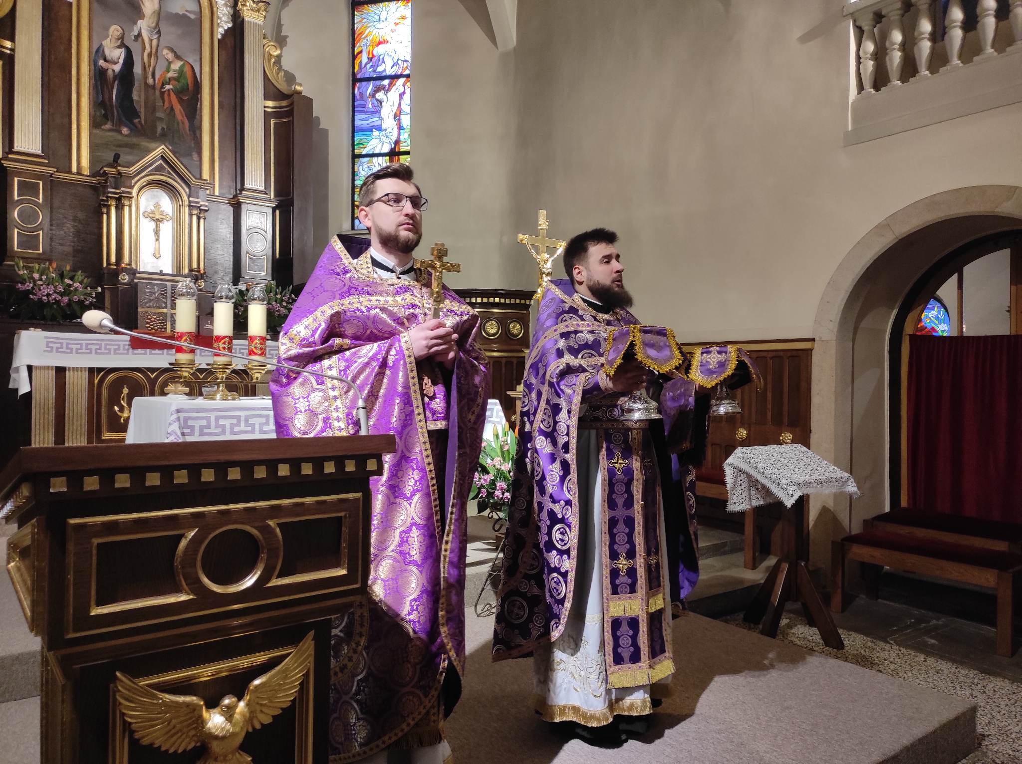 Święta Liturgia i poświęcenie koliwa w Bielsku-Białej